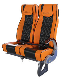 Nuovo resto del braccio di Adjustbale di colore del bus turistico di stato arancio di Seat con il poggiacapo