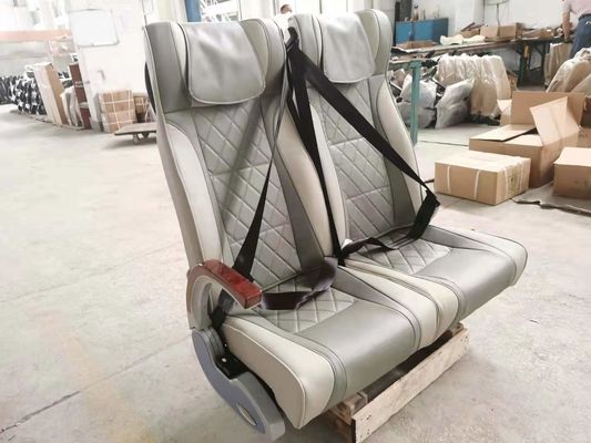 Sedile del passeggero del bus di Diamond Stitching Travel di 2+1 disposizione