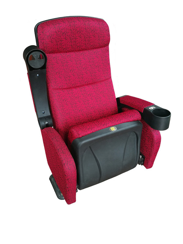 Sedie da cinema a colore rosso risparmio di spazio bracciole mobili composto Vestee Surfance