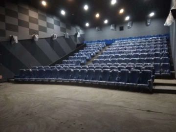 La disposizione dei posti a sedere commerciale del teatro della stanza di media ha personalizzato la progettazione piegata colore