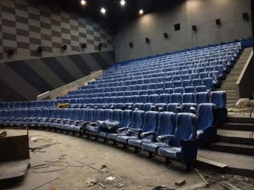 La disposizione dei posti a sedere commerciale del teatro della stanza di media ha personalizzato la progettazione piegata colore