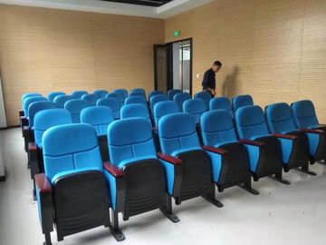 Sedie della sala della coperta di tela del tessuto, Memorial Stadium che mette colore a sedere blu