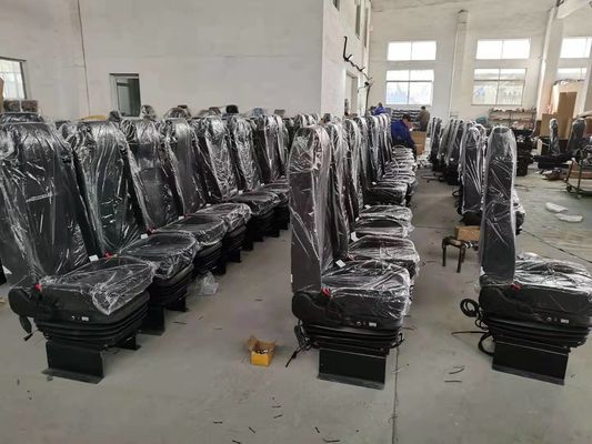 Forte profondità d'acciaio 460mm di Seat Width 545mm dell'autista di autobus di cuoio sintetico