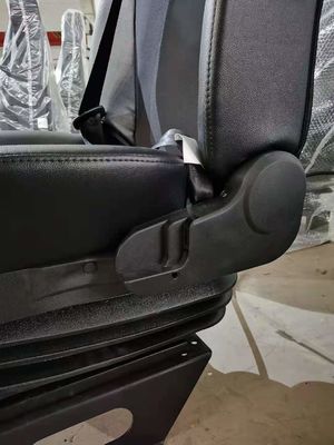 Forte profondità d'acciaio 460mm di Seat Width 545mm dell'autista di autobus di cuoio sintetico