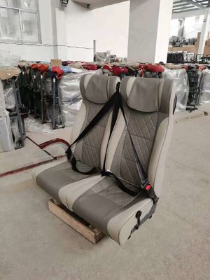 Sedile del passeggero del bus di Diamond Stitching Travel di 2+1 disposizione