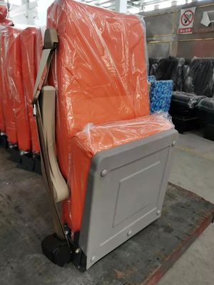 Ambulanza scorrevole Van Folding Bus Seat cintura di sicurezza ritrattabile di 3 punti