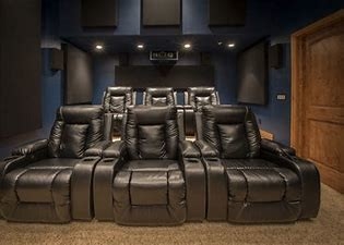 Il film di cuoio di Home Theater della luce di fila presiede la superficie di Vestee
