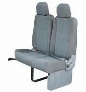 Disposizione di lusso dei sedili di piegatura di Toyota Hiace Van delle similpelle 2+2