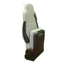 Autista di autobus di cuoio su misura Seat Foldable del tessuto